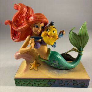 ENESCO 4054274 Disney Ariel and Flounder Figurine